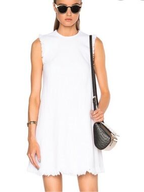 Alexander Wang Ivory Textured Crewneck Top